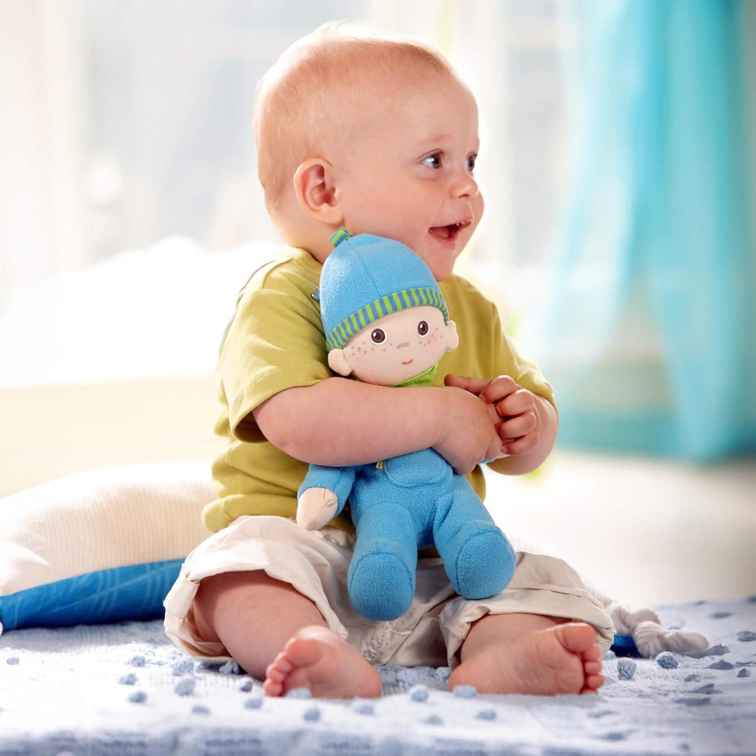 Muñeco de Bebé HABA Snug Up Luis 20 cm Lavable