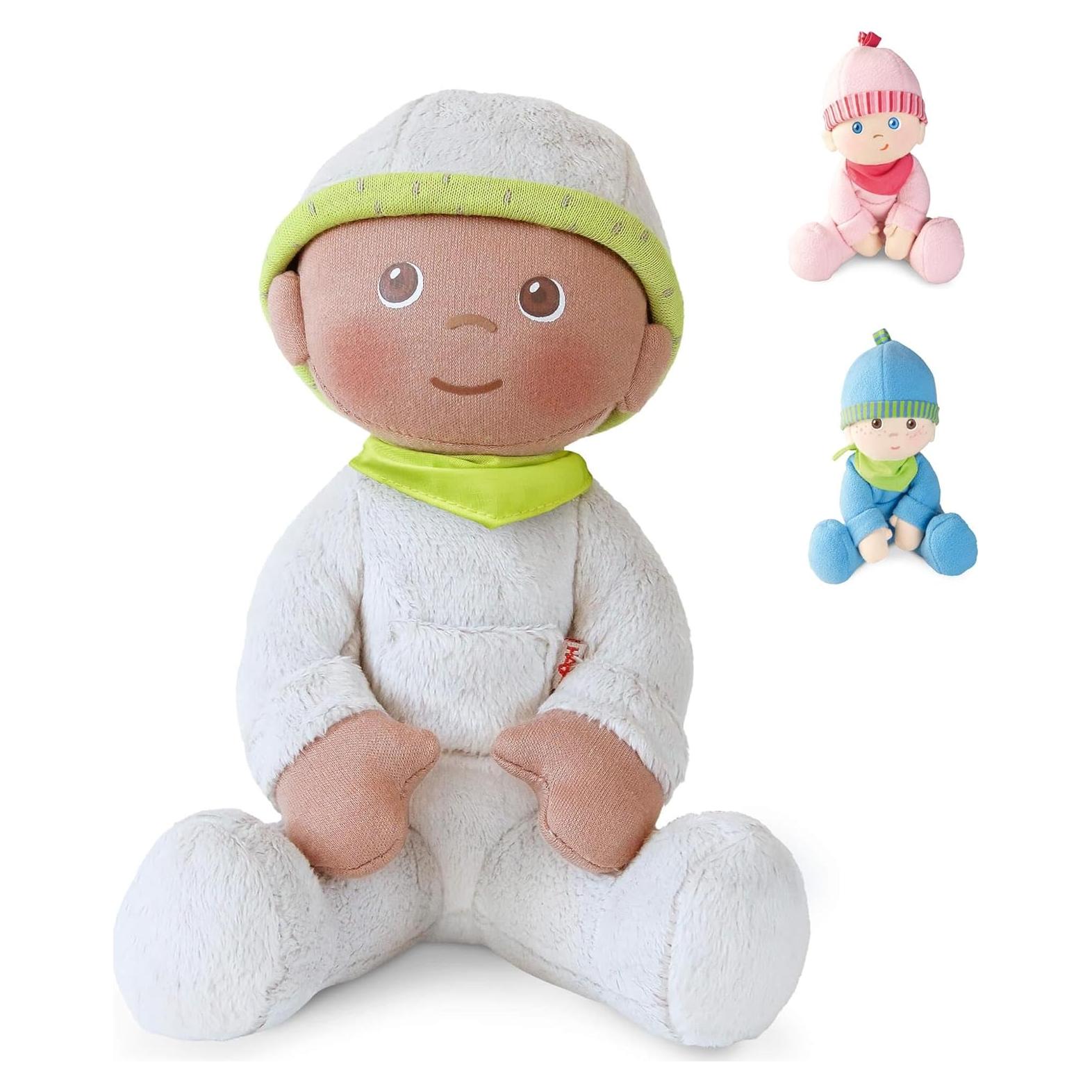 Muñeca HABA Ollie Snug Up 20 cm Suave para Bebés