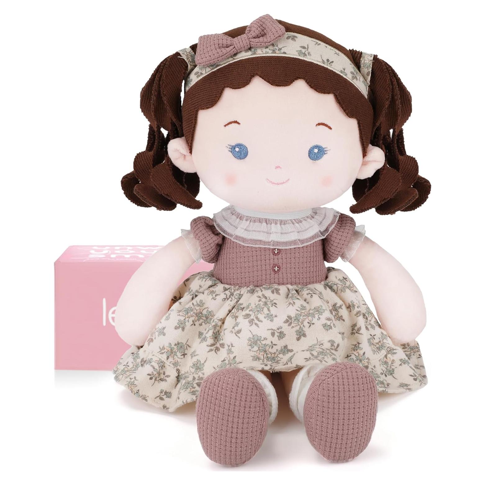 Muñeca de Trapo Suave LeyaDoll 40 cm para Bebé