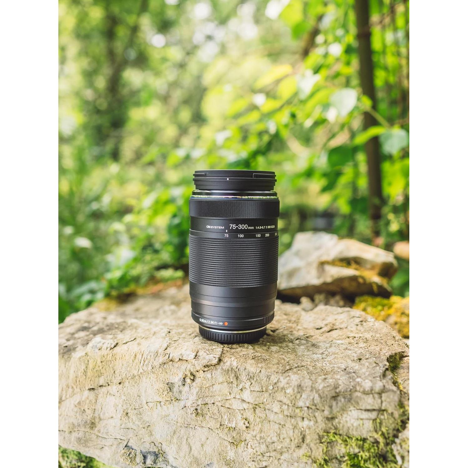 Lente Telefoto OM System M.Zuiko 75-300mm f/4.8-6.7 II