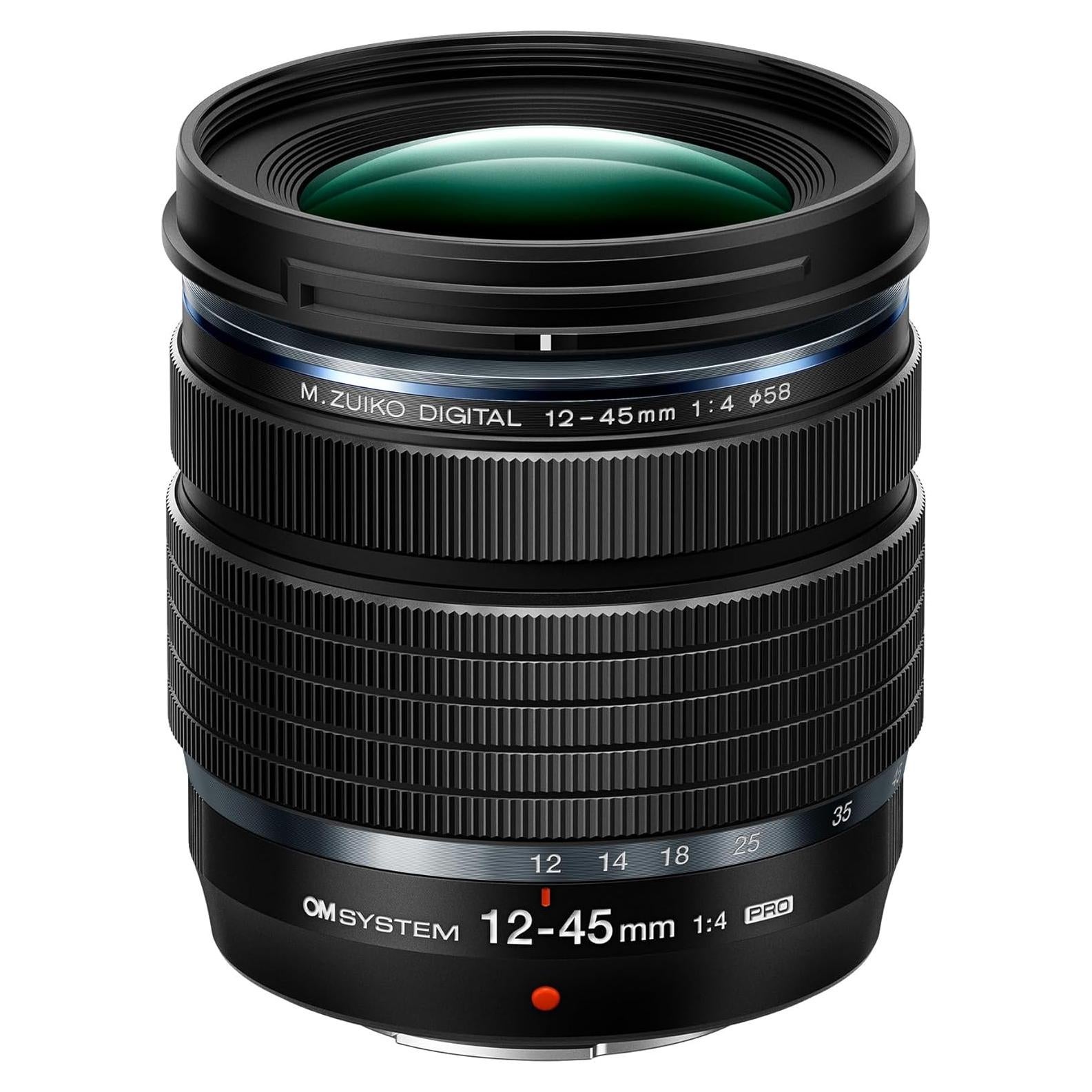 Lente Zoom Compacta OM System M.Zuiko 12-45mm F4.0 PRO