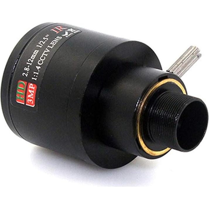 Lente de Zoom Vari-Focal 2.8-12mm XENOCAM para CCTV HD 3MP