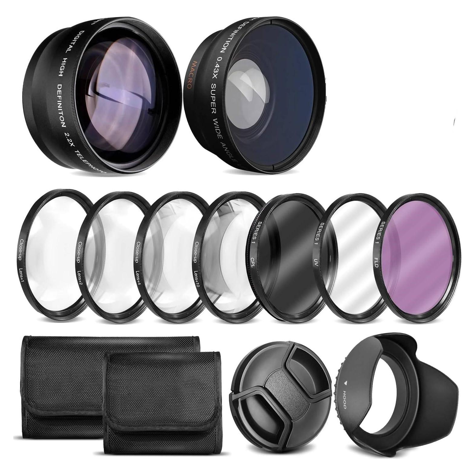 Kit de Lentes Ultra Deluxe OPTURA para Canon y Sony 49mm