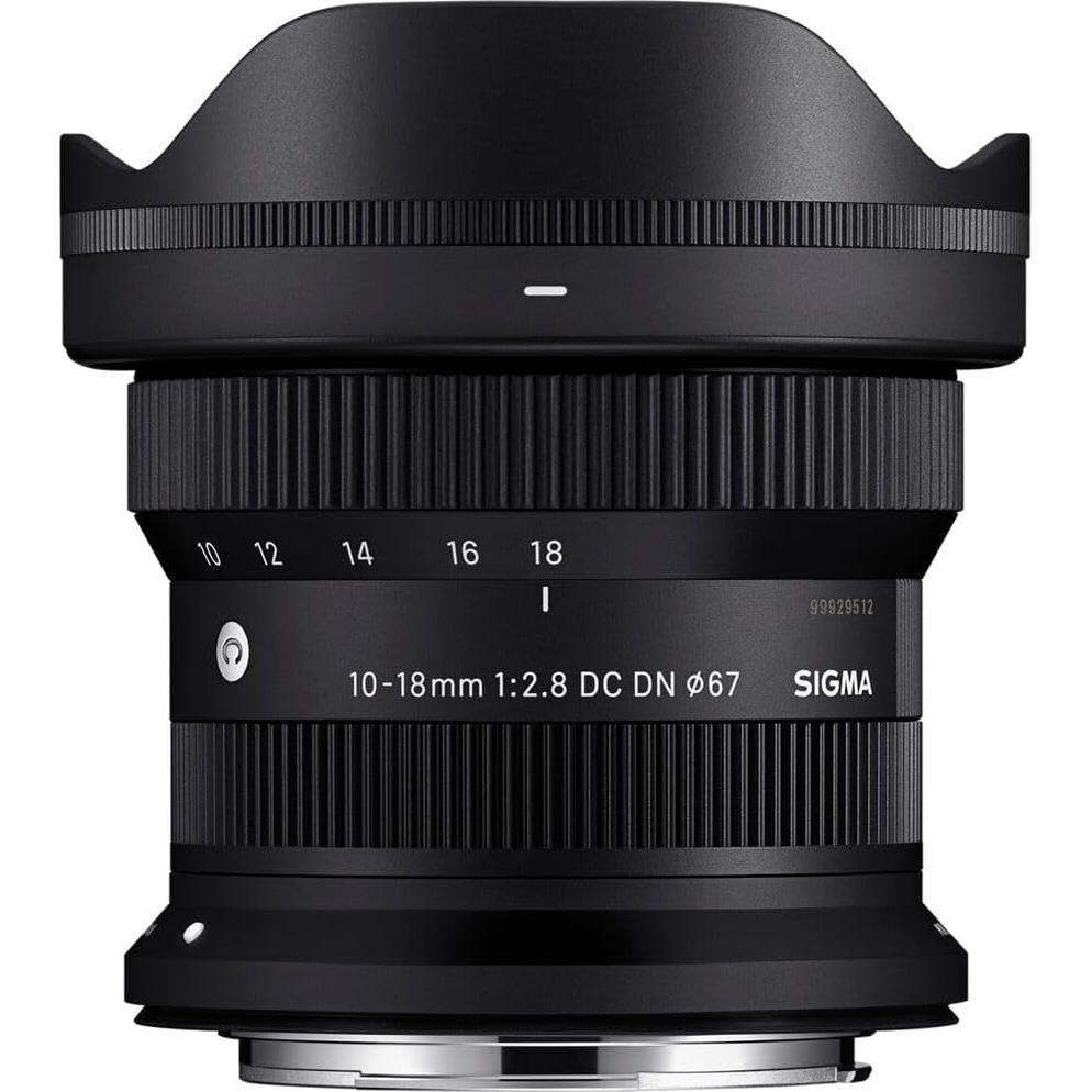 Lente Sigma 10-18mm F2.8 DC DN APS-C para Canon RF-Mount