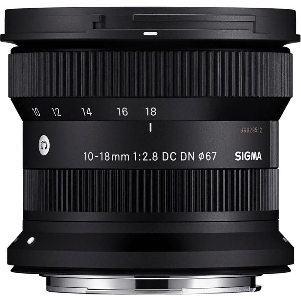 Lente Sigma 10-18mm F2.8 DC DN APS-C para Canon RF-Mount