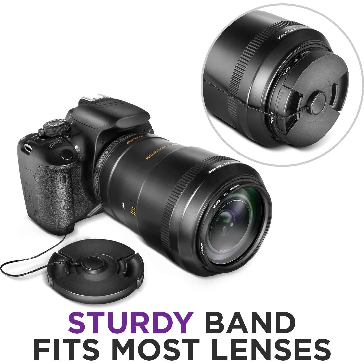 Correa para Tapas de Lente Altura Photo - Soporte Universal DSLR