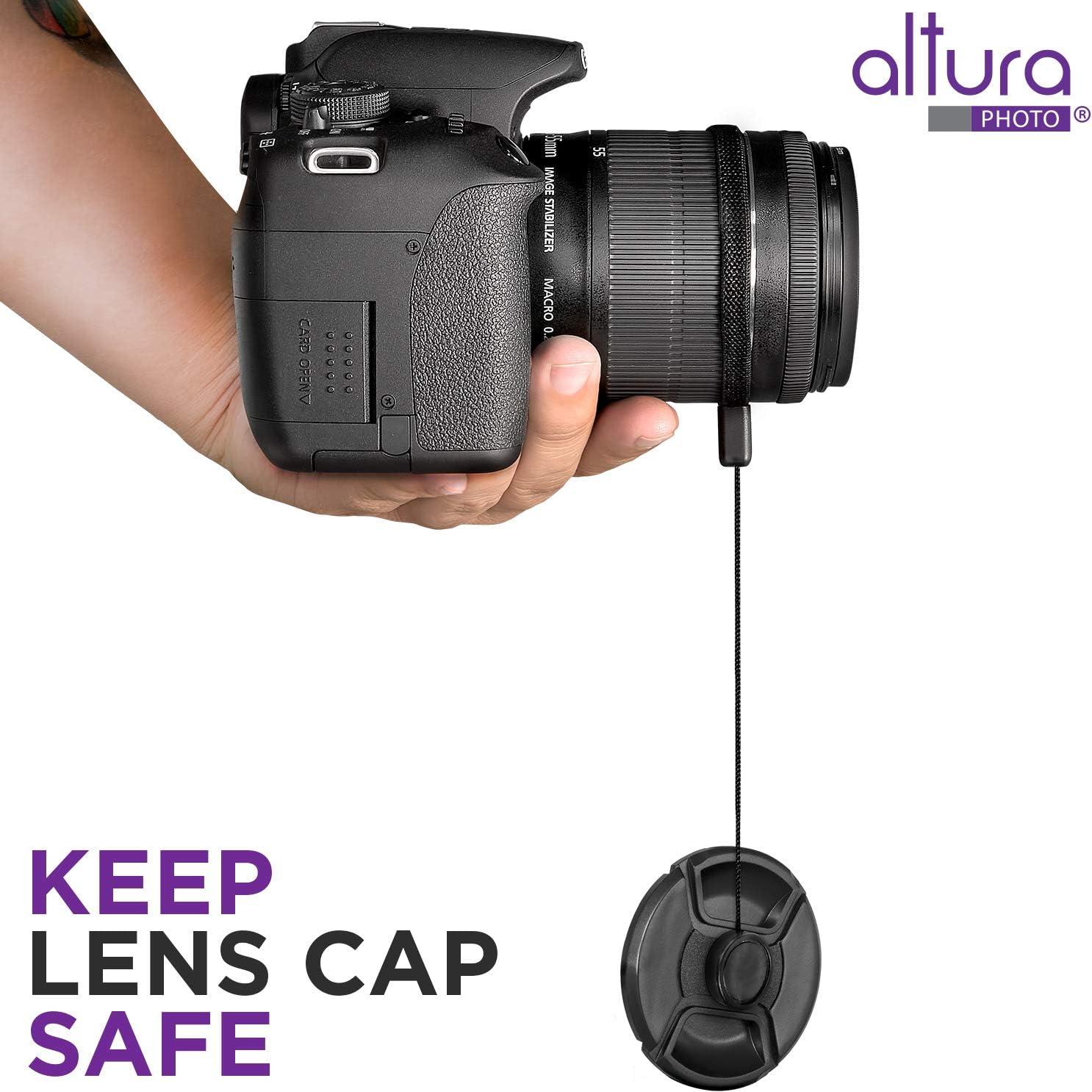 Correa para Tapas de Lente Altura Photo - Soporte Universal DSLR