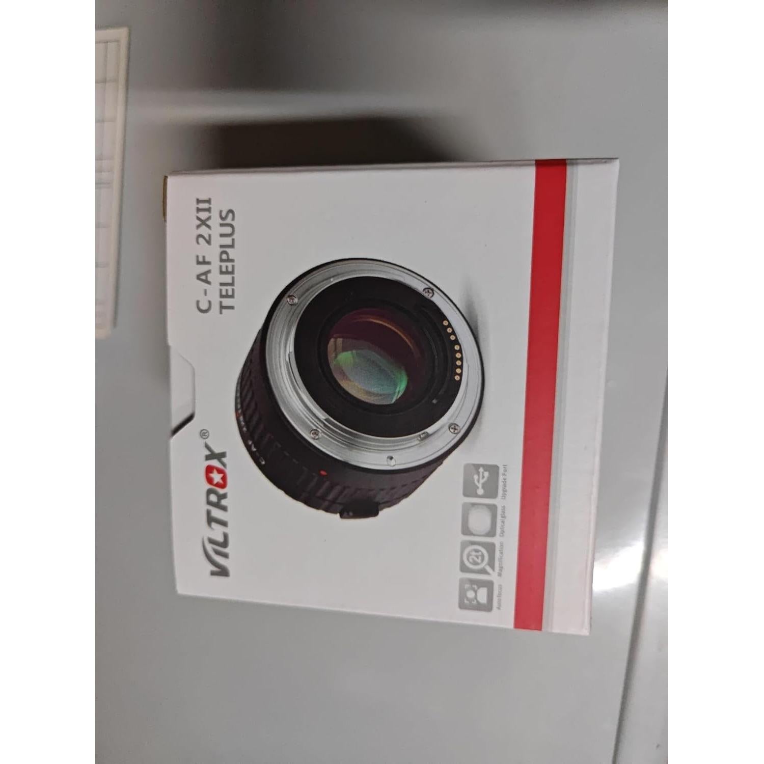 Convertidor Extensor Teleobjetivo Autofoco 2X VILTROX para Canon EF