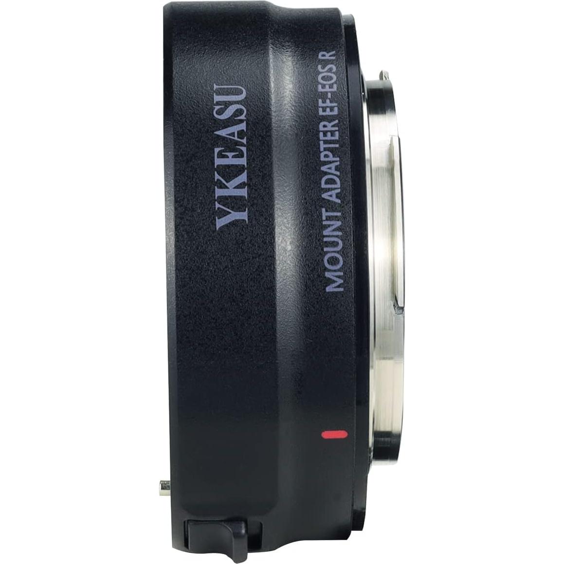 Adaptador de Montura YKEASU EF-EOS R para Lentes Canon EF/EF-S