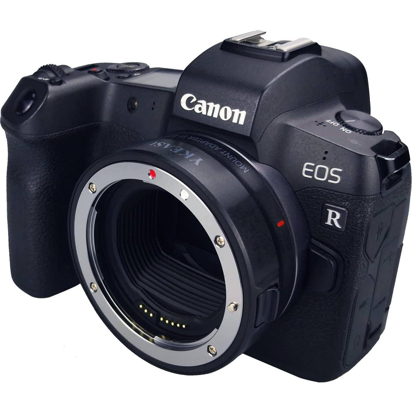 Adaptador de Montura YKEASU EF-EOS R para Lentes Canon EF/EF-S