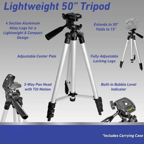 Lente Telefoto Zoom Manual OPTURA HD 420-1600mm para Canon