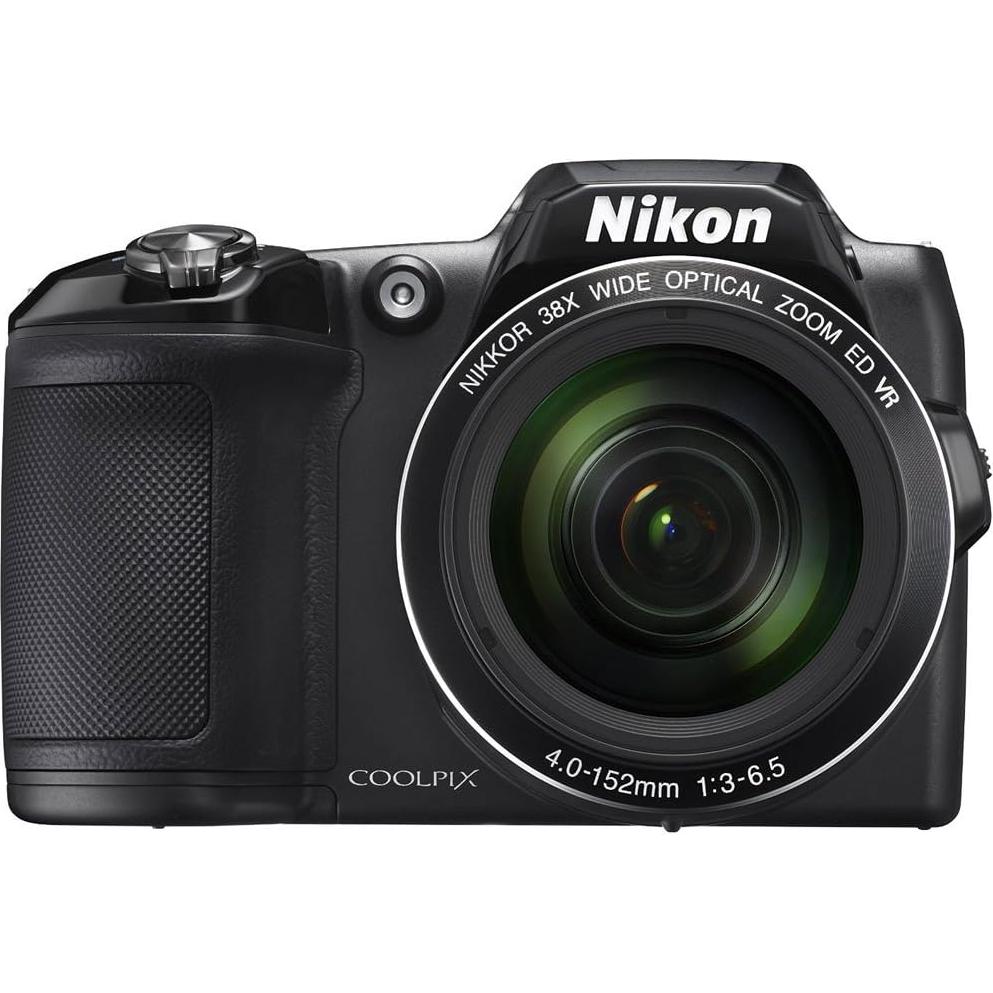 Cámara Digital Nikon COOLPIX L840 16MP Zoom 38x Wi-Fi Negro Renovada