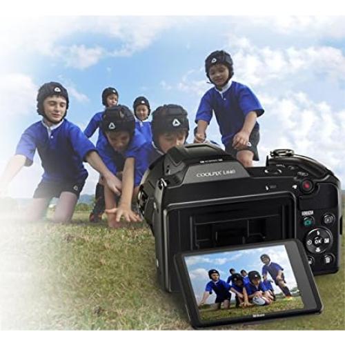 Cámara Digital Nikon COOLPIX L840 16MP Zoom 38x Wi-Fi Negro Renovada