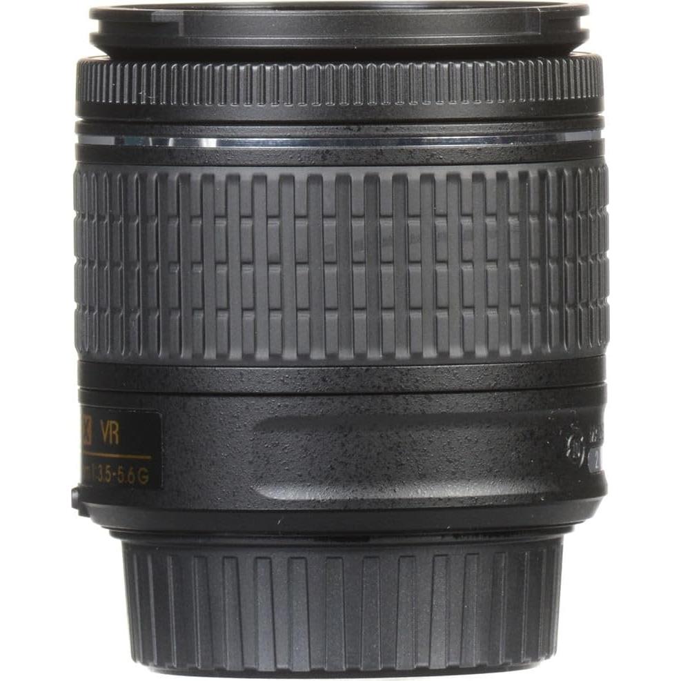 Lente Zoom Nikon AF-P DX NIKKOR 18-55mm f/3.5-5.6G VR + Kit de Filtros