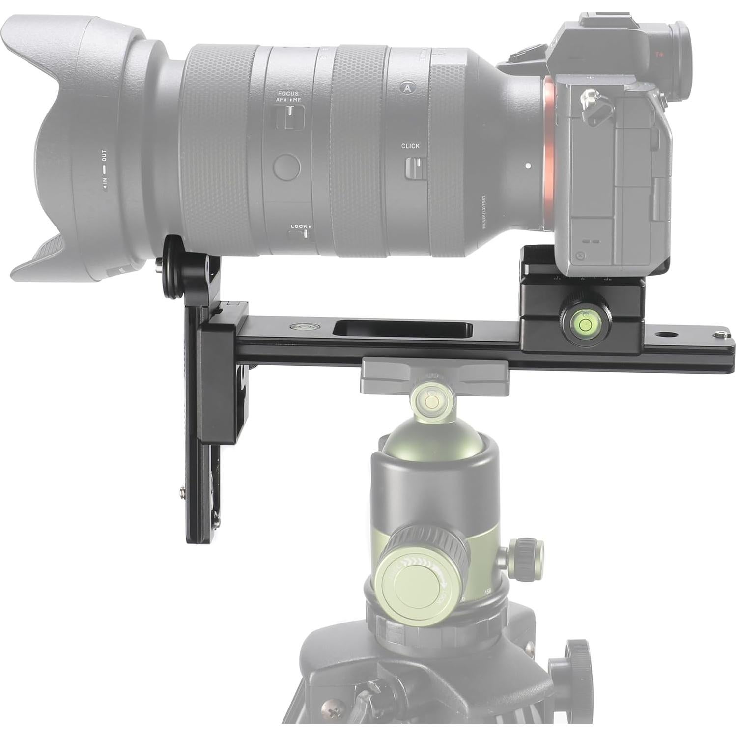 Placa de Liberación Rápida FOTGA NJ078 para Lente Telefoto 10kg