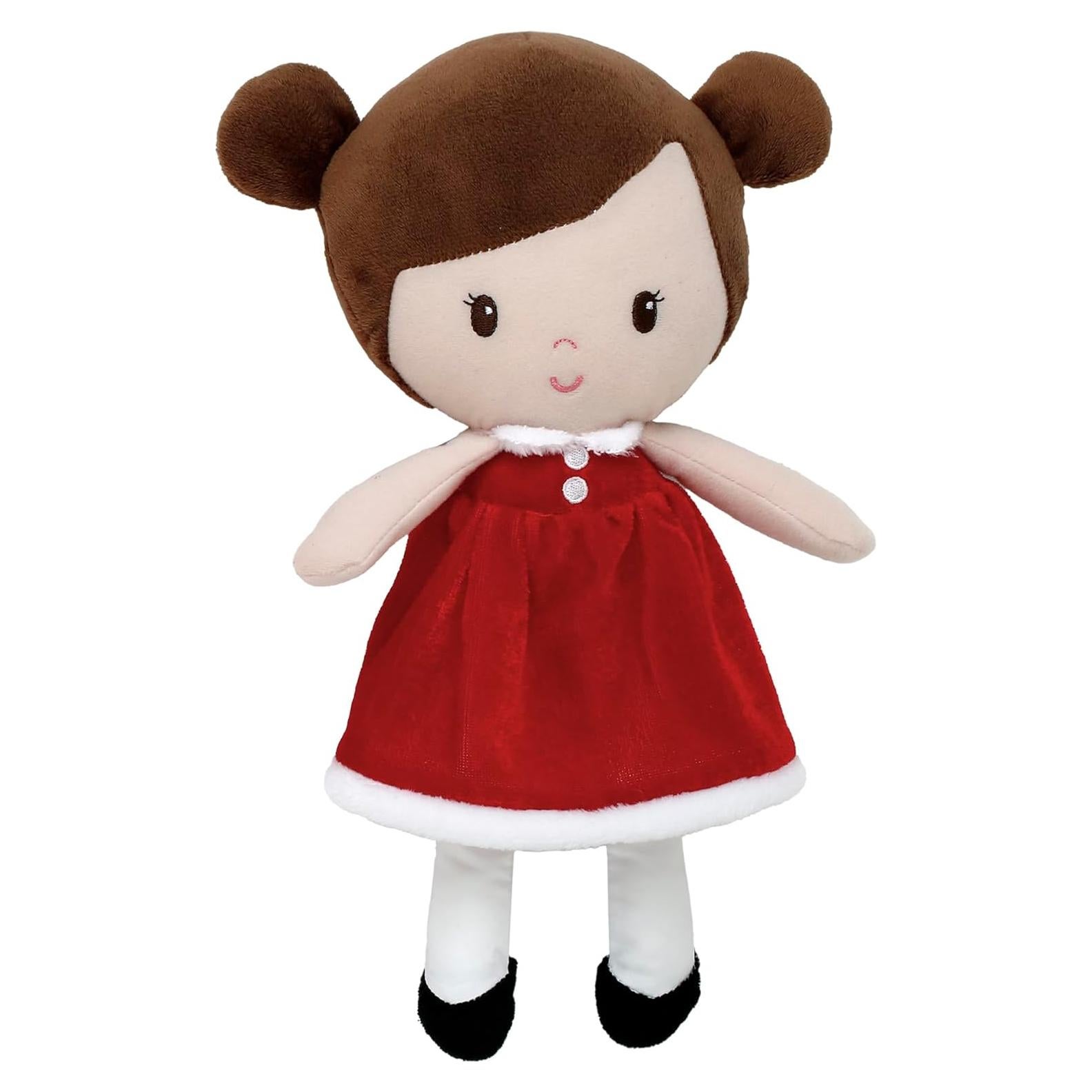 Muñeca de Peluche Harry J. Rashti Rojo 30 cm con Vestido