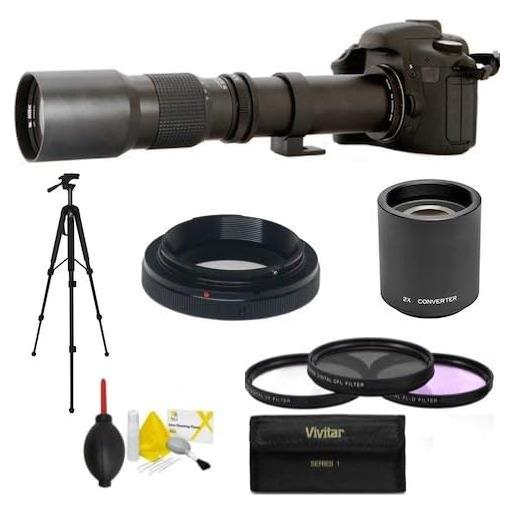 Lente Telephoto Profesional HD 500-1000mm para Nikon