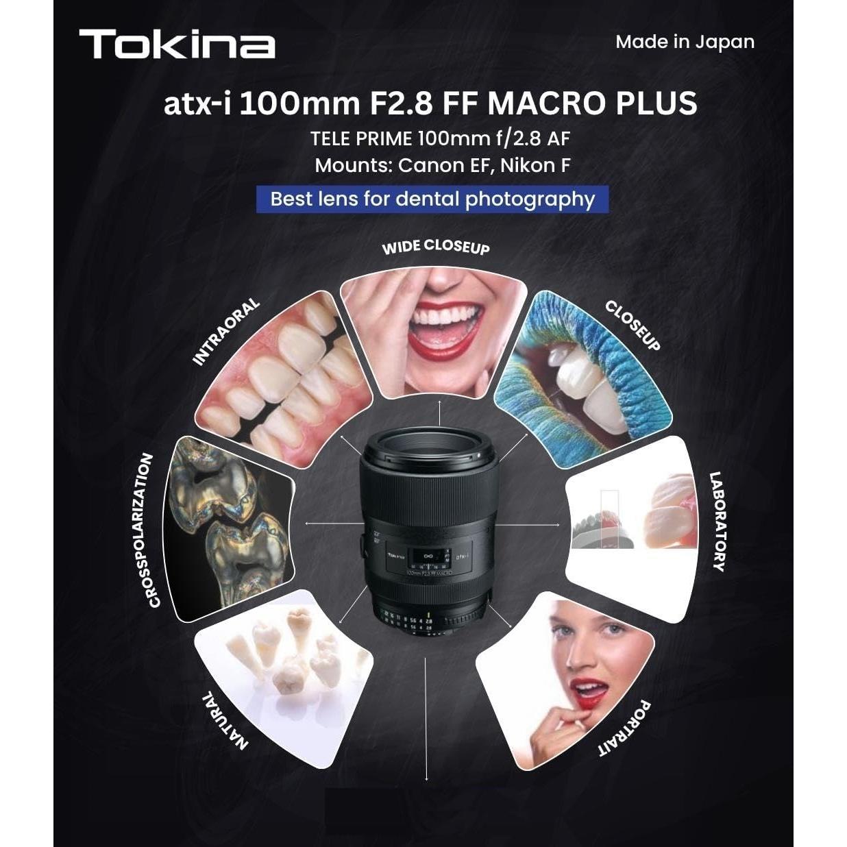 Lente Macro Tokina ATX-i 100mm F2.8 FF Montura Canon EF