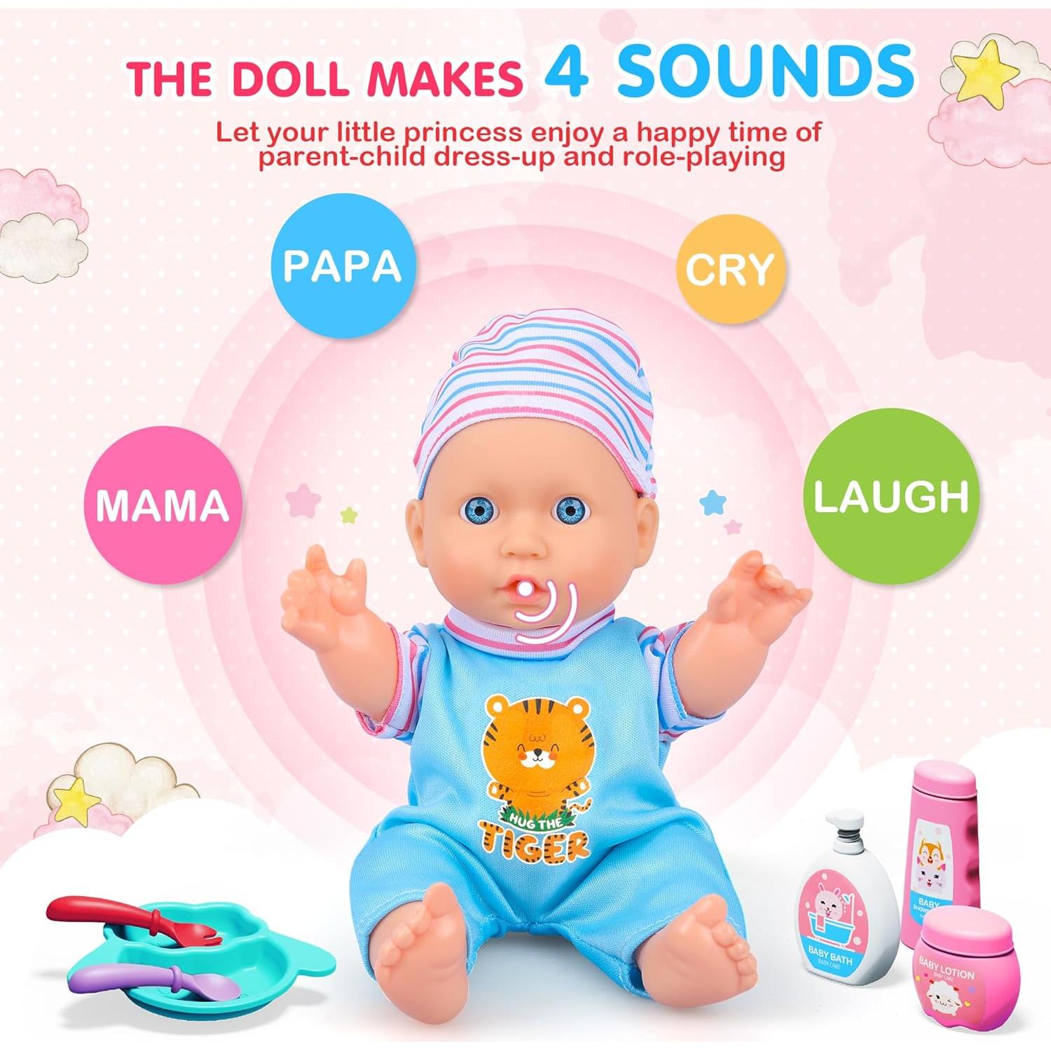 Set de Baño y Doctor 30PCS PROOU para Muñecas