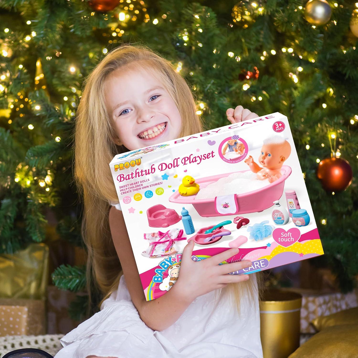 Set de Baño y Doctor 30PCS PROOU para Muñecas