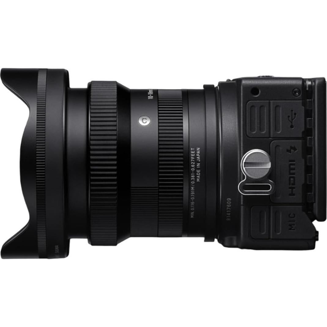 Lente Sigma 10-18mm F2.8 DC DN para montura E de Sony