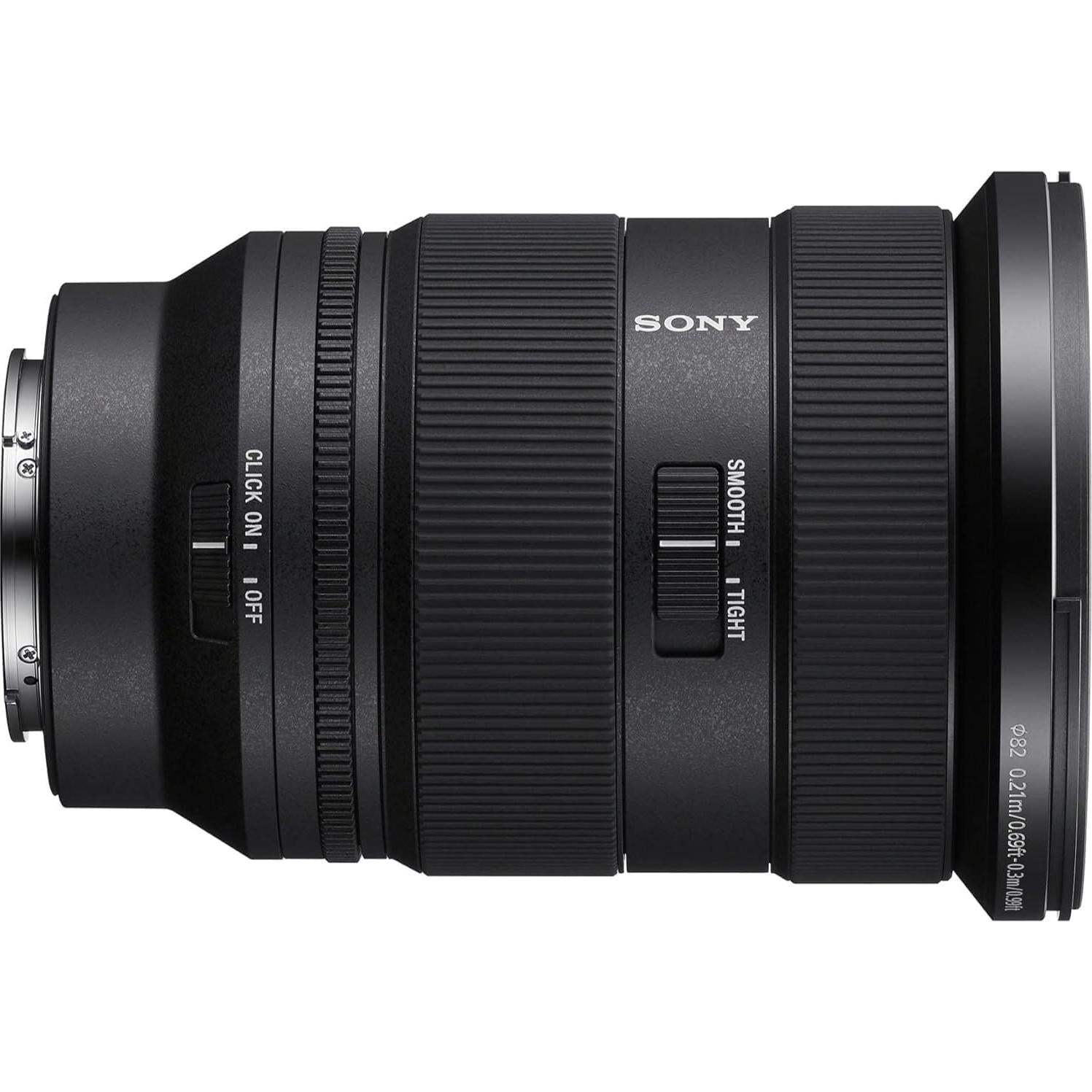 Sigma 24-70mm f2.8 DG DN II Art Lens for Sony E with Sunshine Photo Advanced Bundle - 4 Years USA Manufacturer Warranty