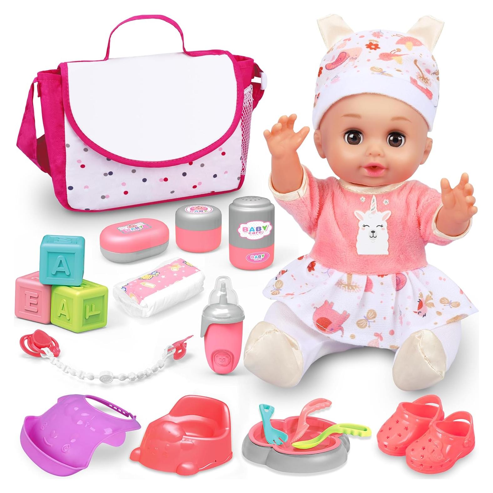 Juego de Cuidado de Muñecas PROOU 20 Piezas Accesorios