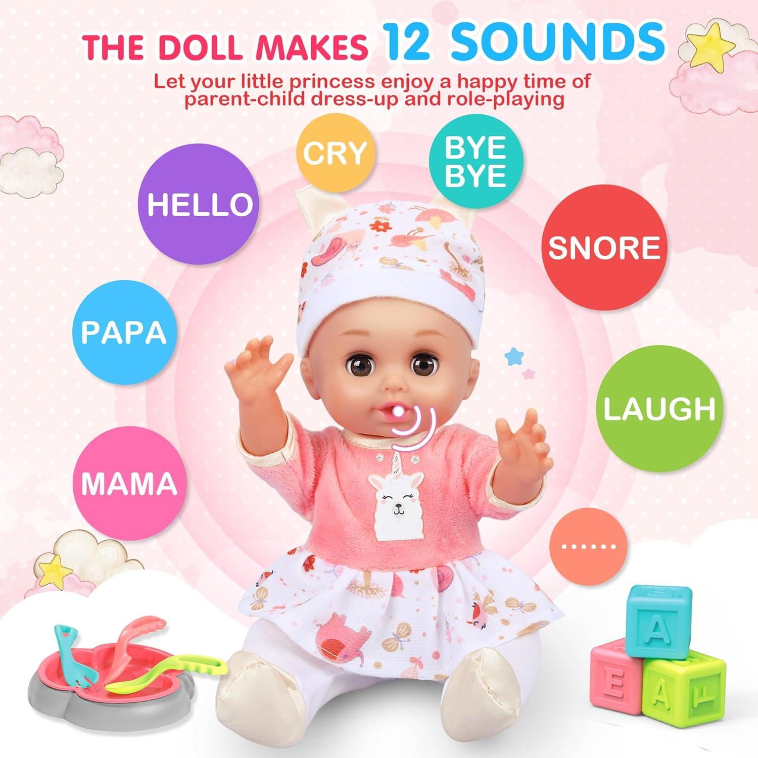 Juego de Cuidado de Muñecas PROOU 20 Piezas Accesorios