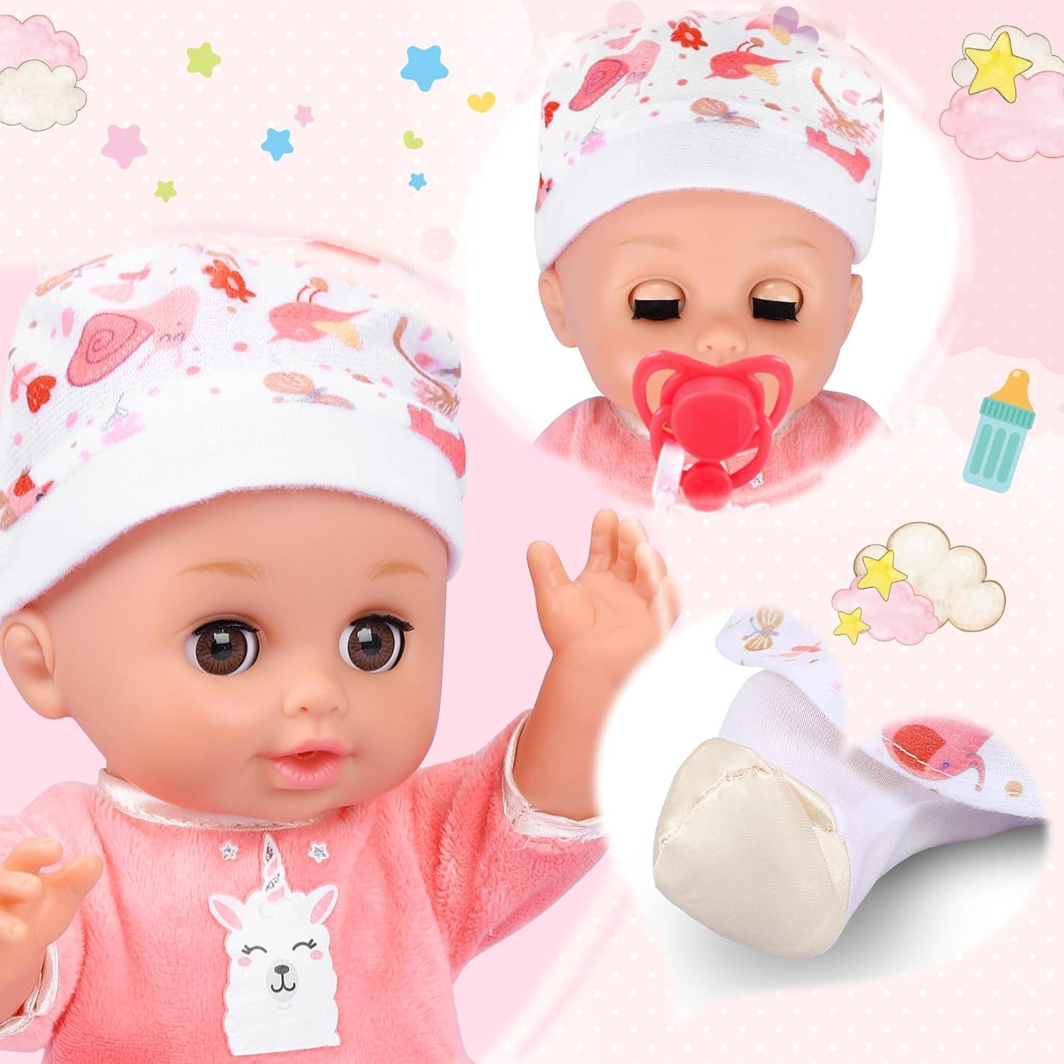 Juego de Cuidado de Muñecas PROOU 20 Piezas Accesorios