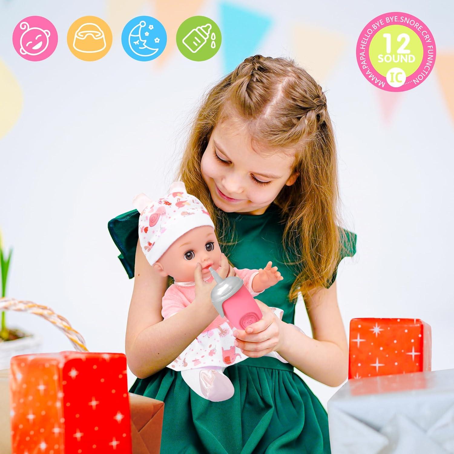 Juego de Cuidado de Muñecas PROOU 20 Piezas Accesorios