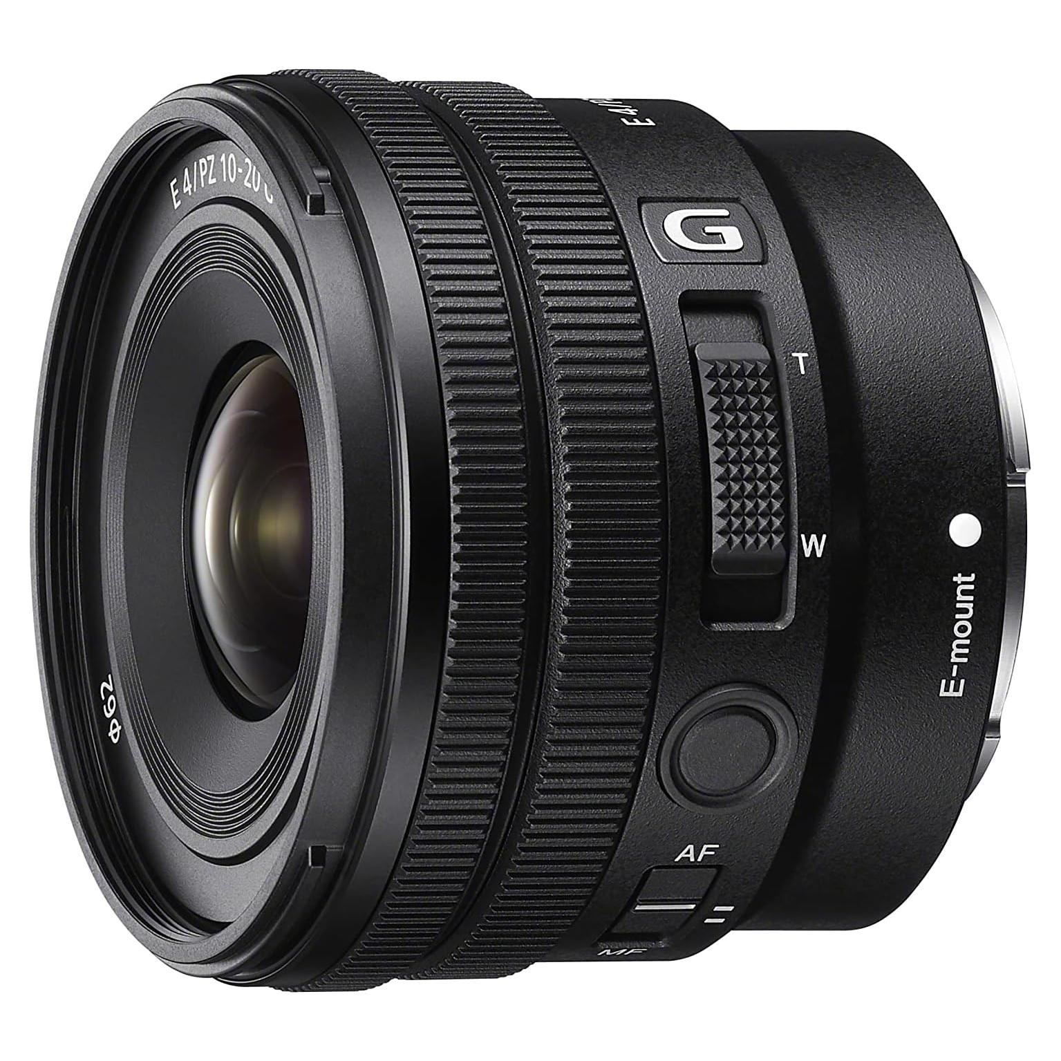 Lente Sony E PZ 10-20mm F4 G APS-C Ultra Gran Angular