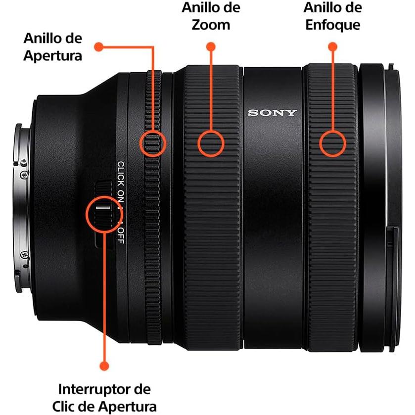 Lente Sony FE 20-70mm f/4 G para cámaras E - Zoom Ultra Gran Angular