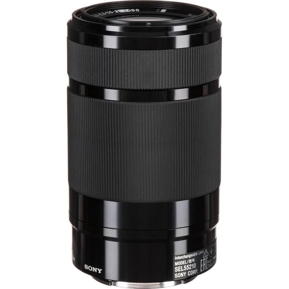 Lente Zoom Telefoto Sony E 55-210mm f/4.5-6.3 OSS + Kit