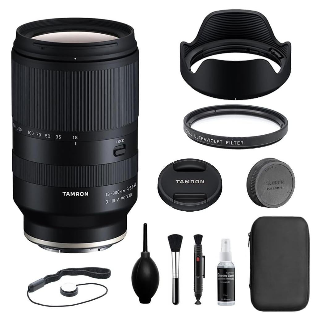 Lente Tamron 18-300mm F3.5-6.3 Di III-A VC VXD Sony E