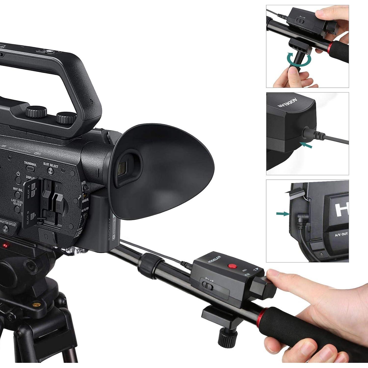 Controlador Remoto de Zoom AODELAN ZC-1 para Camcorders
