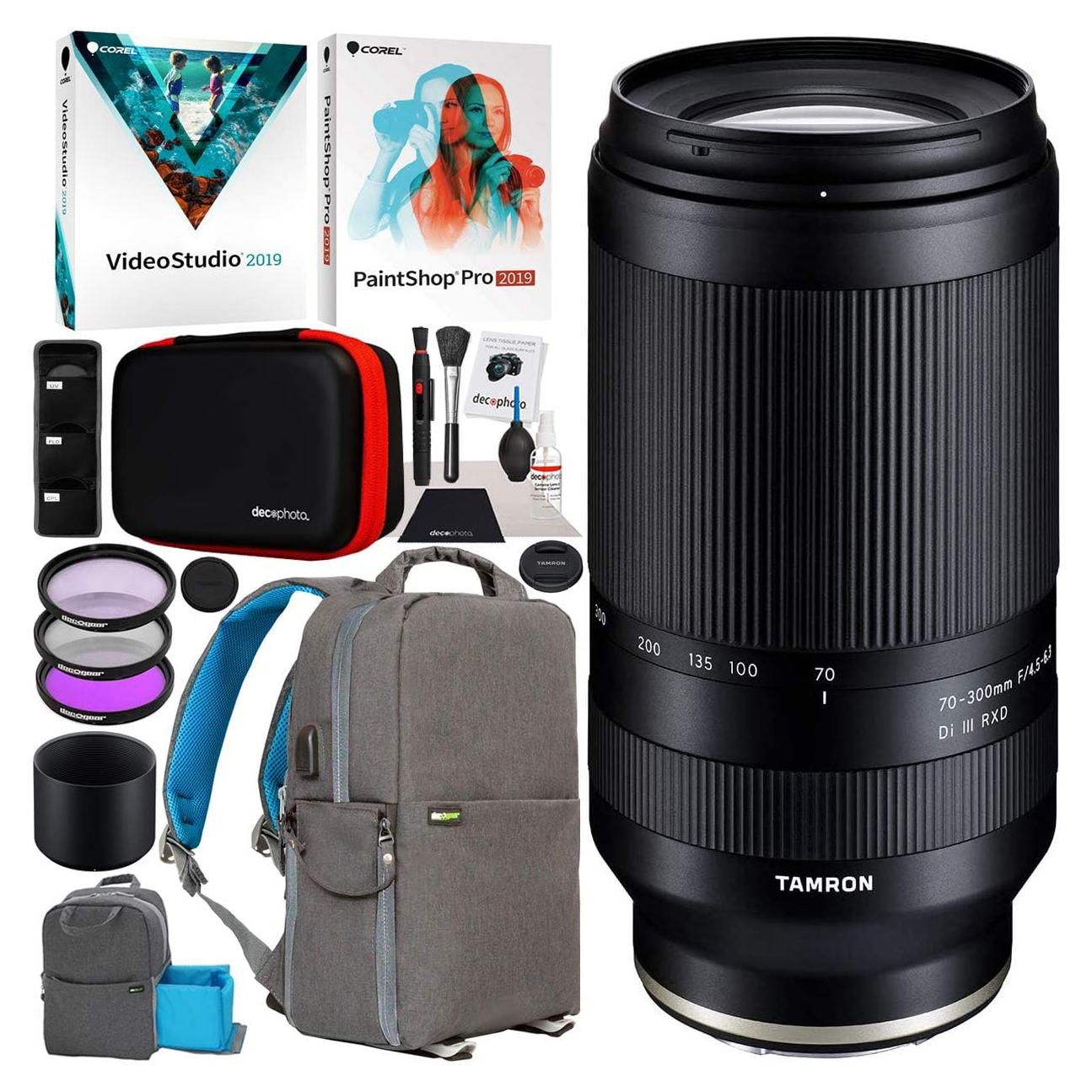 Lente Tamron 70-300mm F4.5-6.3 Di III RXD A047 para Sony