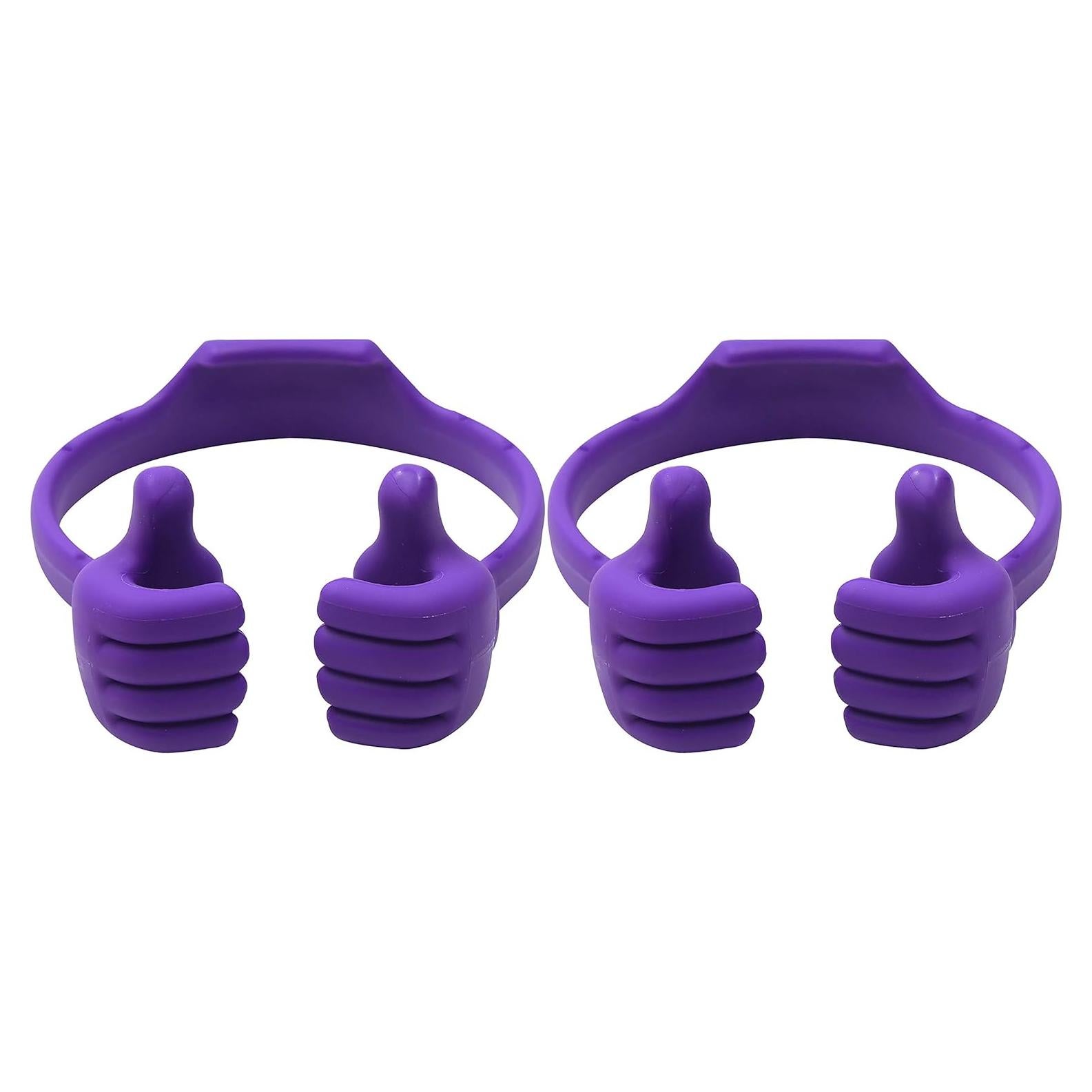 Soporte para Teléfono Honsky Multiángulo Morado 2 Piezas
