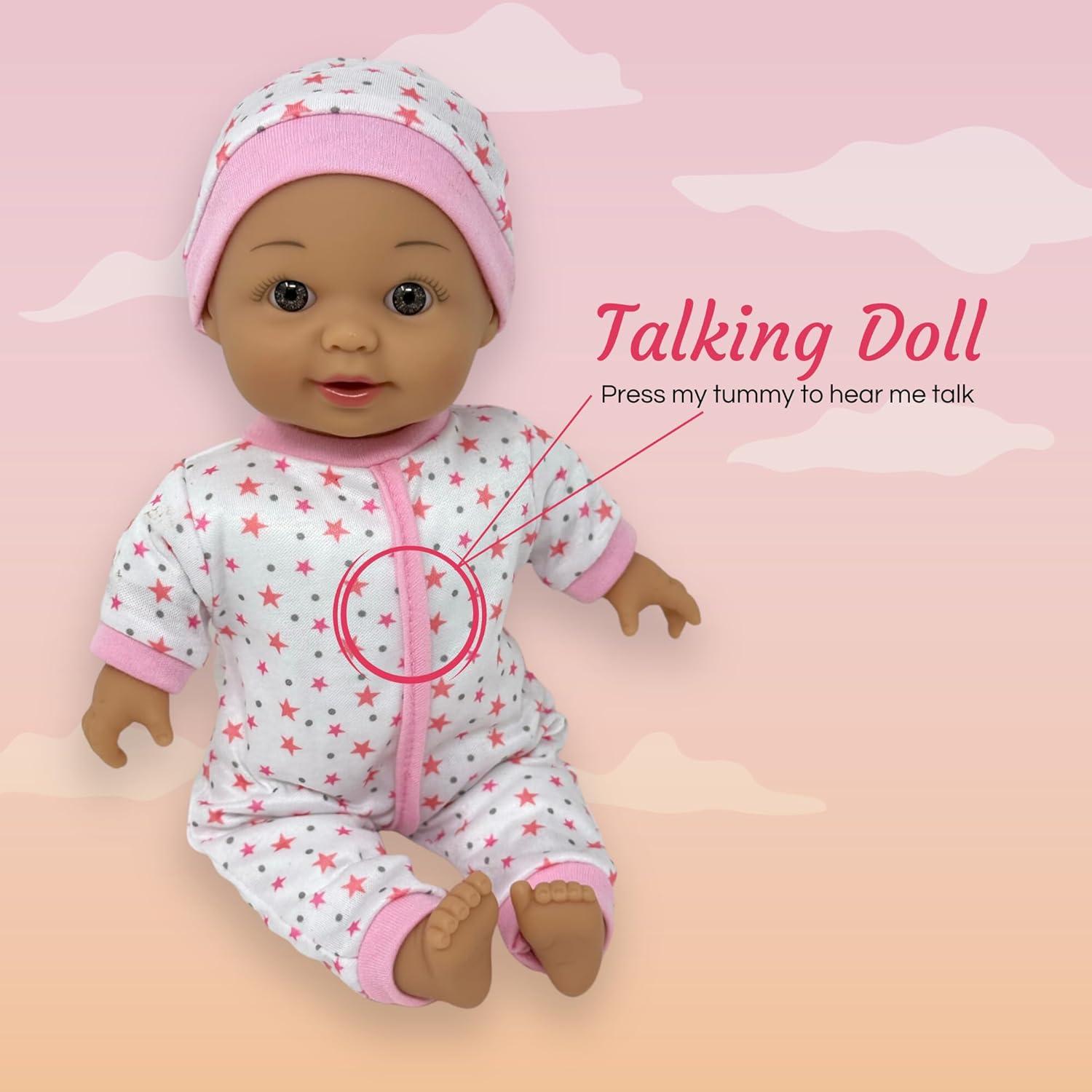 Muñeca Bebé Interactiva 30 cm The New York Doll Collection