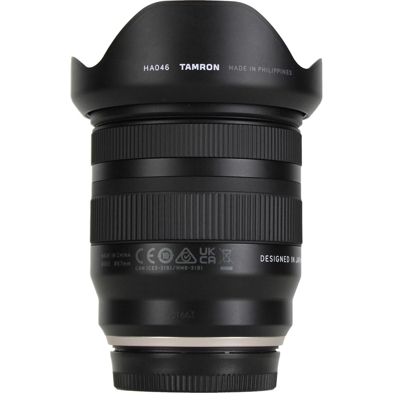 Lente Tamron 11-20mm f/2.8 Di III-A RXD para FUJIFILM X