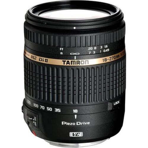 Objetivo Zoom Tamron 18-270mm f/3.5-6.3 para Canon con Filtros