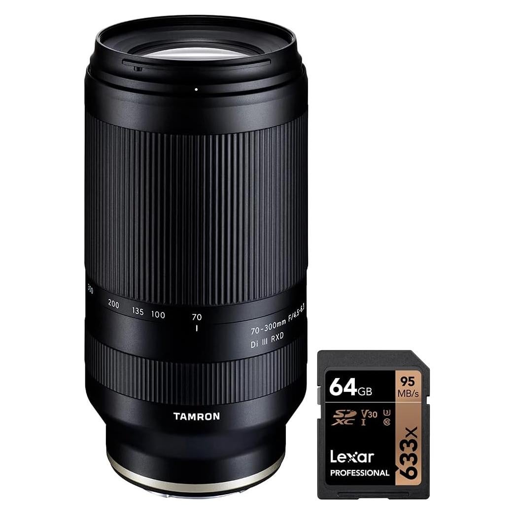 Lente Tamron 70-300mm F4.5-6.3 Di III RXD para Sony E