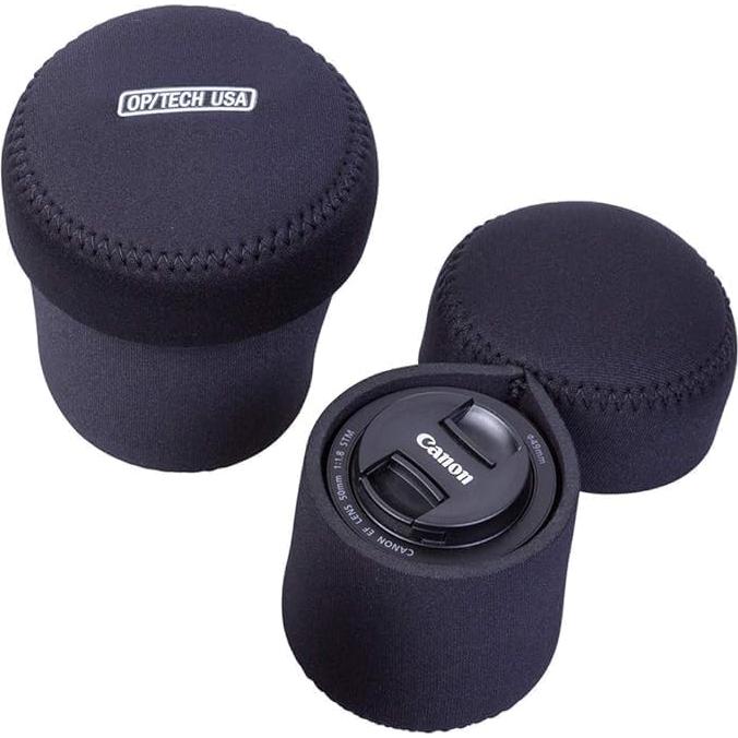 Funda de Neopreno Plegable OP/TECH USA 306 para Lentes de Cámara