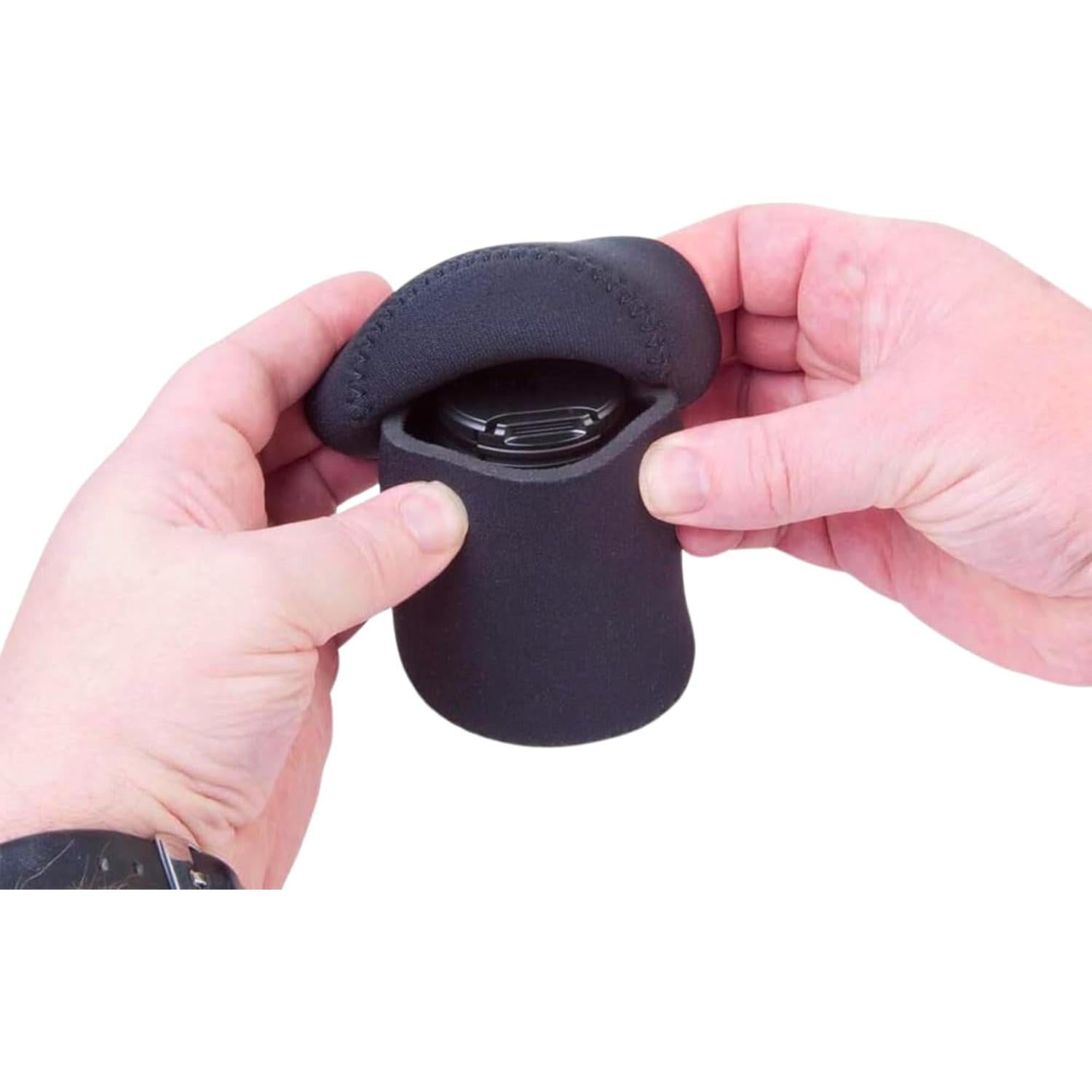 Funda de Neopreno Plegable OP/TECH USA 306 para Lentes de Cámara