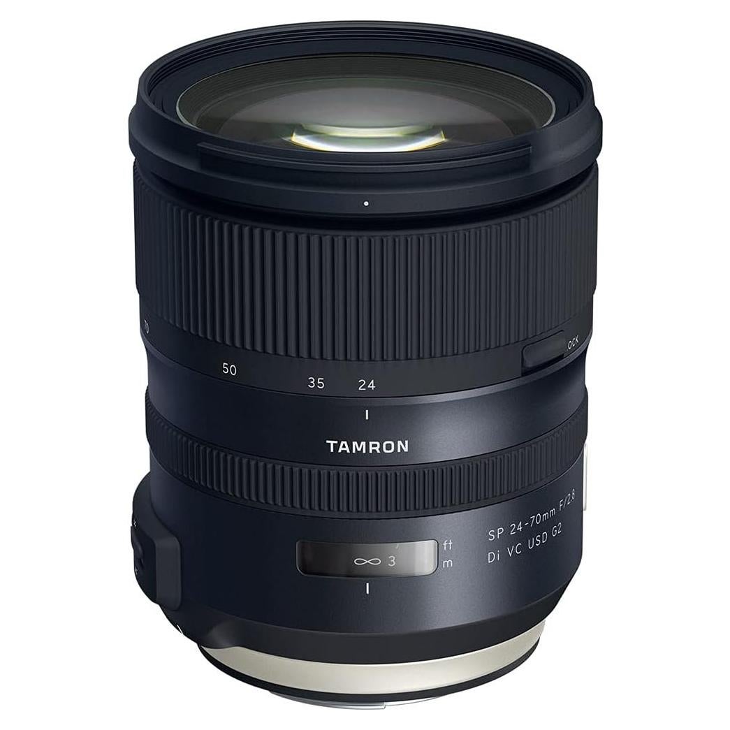 Lente Zoom Tamron 24-70mm f/2.8 G2 para Canon DSLR
