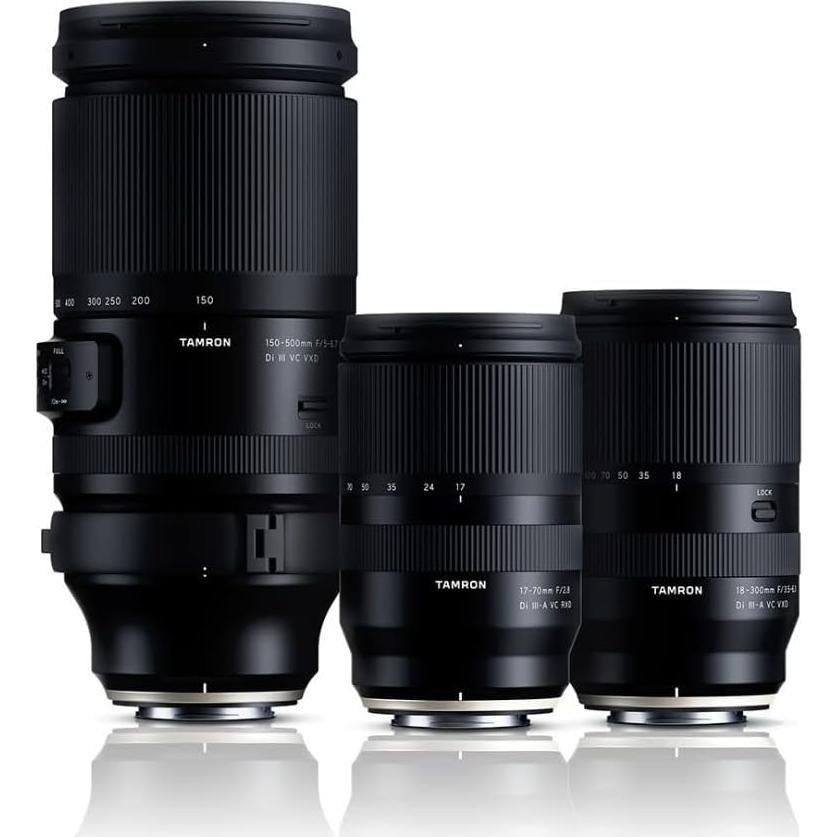 Lente Zoom Ultra-Telefoto Tamron 150-500mm F5-6.7 para Fujifilm