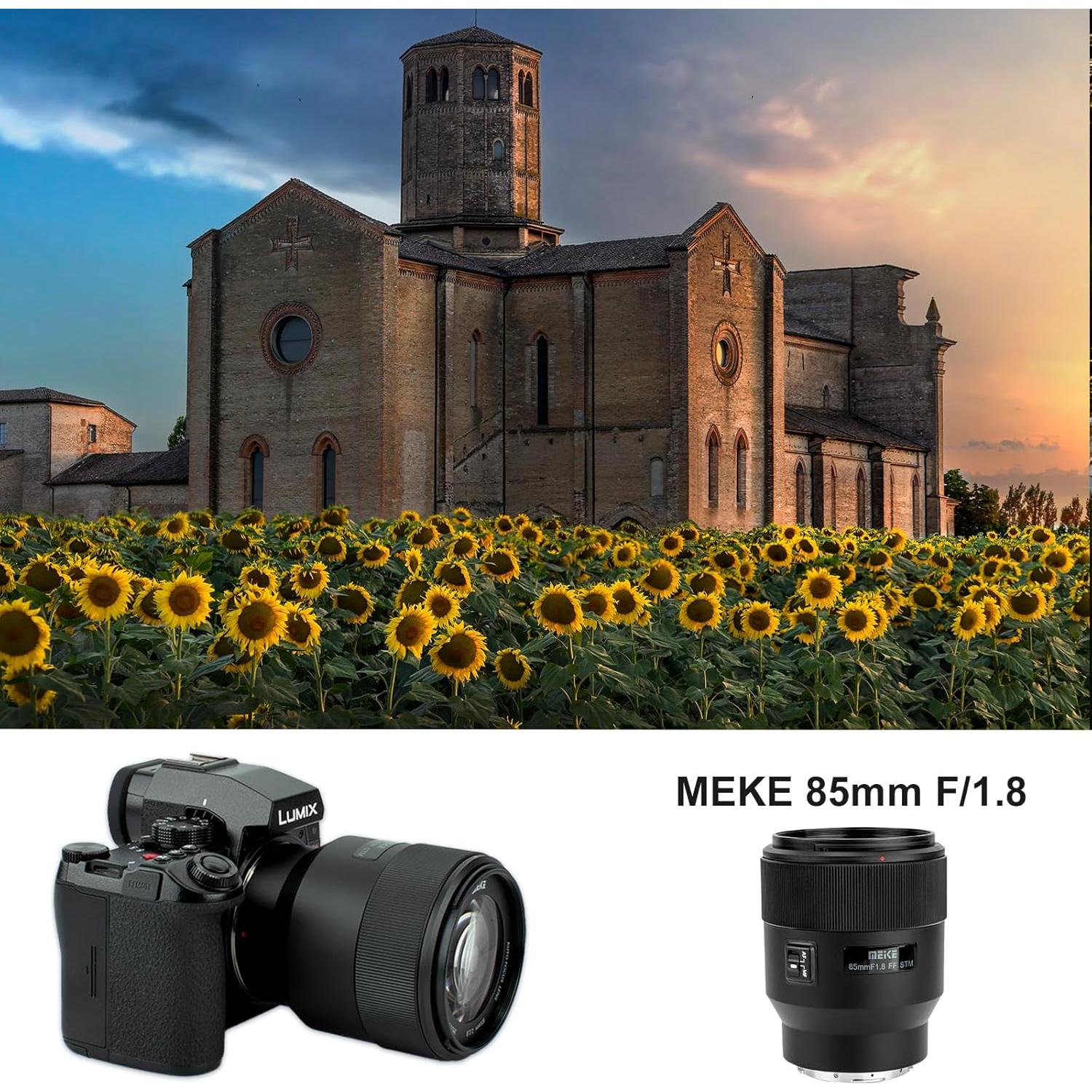 Lente Telefoto Meike 85mm F1.8 AF para Cámaras Sin Espejo L