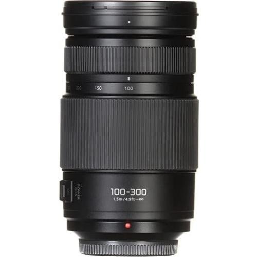 Lente Panasonic Lumix G Vario 100-300mm f/4.5-5.6 + Accesorios