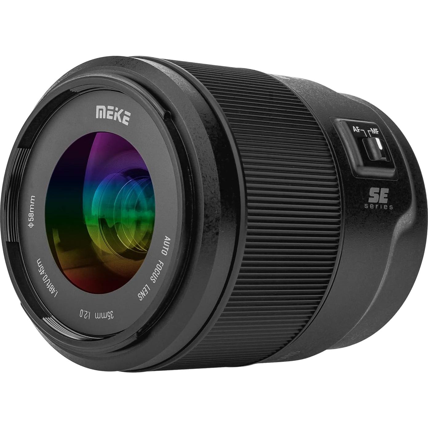 Lente Meike 35mm F2.0 STM Auto Enfoque para Panasonic Lumix