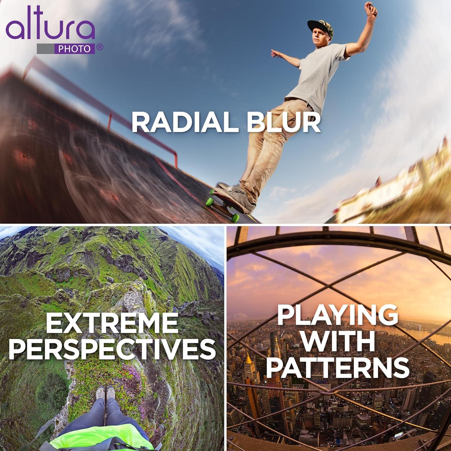 Lente Gran Angular Ojo de Pez Altura Photo 8mm f/3.0 para Canon