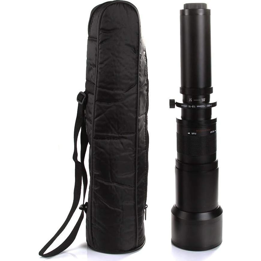 Lente Telefoto Zoom 650-1300mm f/8 Commander Optics Manual